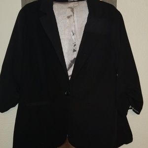 Plus size blazer